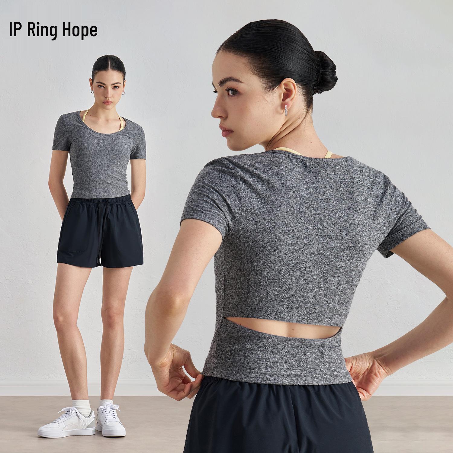 2025 Summer Women s Backless Short Sleeve Yoga T-Shirt: High-Elastic, Skin-Friendly Fitness Wear L
2025 Summer Women s Backless Short Sleeve Yoga T-Shirt: High-Elastic, Skin-Friendly Fitness Wear L