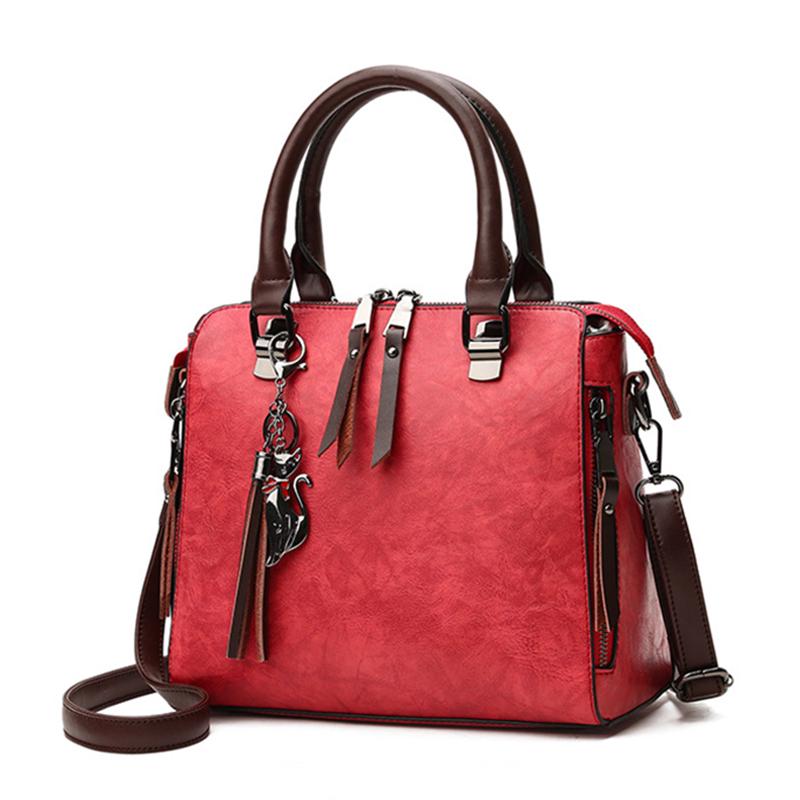 Yogodlns Double Zipper Crossbody Bags Shoulder Bag Casual Ladie Vintage Cat Tassel Luxury Women Bag 24*13*23cm вина червоного кольору
Yogodlns Double Zipper Crossbody Bags Shoulder Bag Casual Ladie Vintage Cat Tassel Luxury Women Bag 24*13*23cm вина червоного кольору
