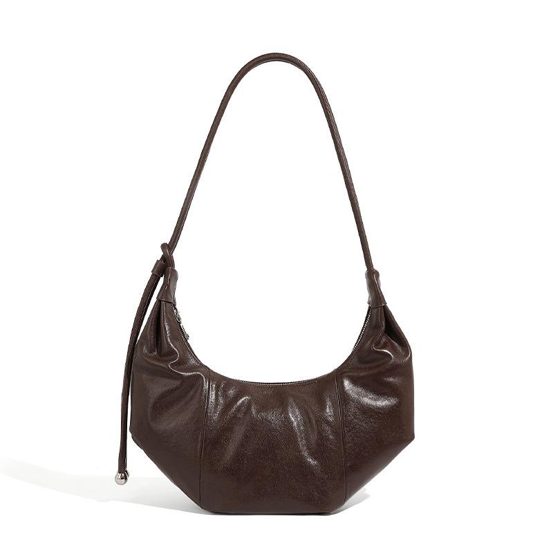 Same Messenger Bag, Croissant Bag, Genuine Leather, Original Design Sense, Shoulder Bag, Underarm Bag, Commuter Large-Capacity Women S Bag. 36*12*17cm кавовий
Same Messenger Bag, Croissant Bag, Genuine Leather, Original Design Sense, Shoulder Bag, Underarm Bag, Commuter Large-Capacity Women S Bag. 36*12*17cm кавовий