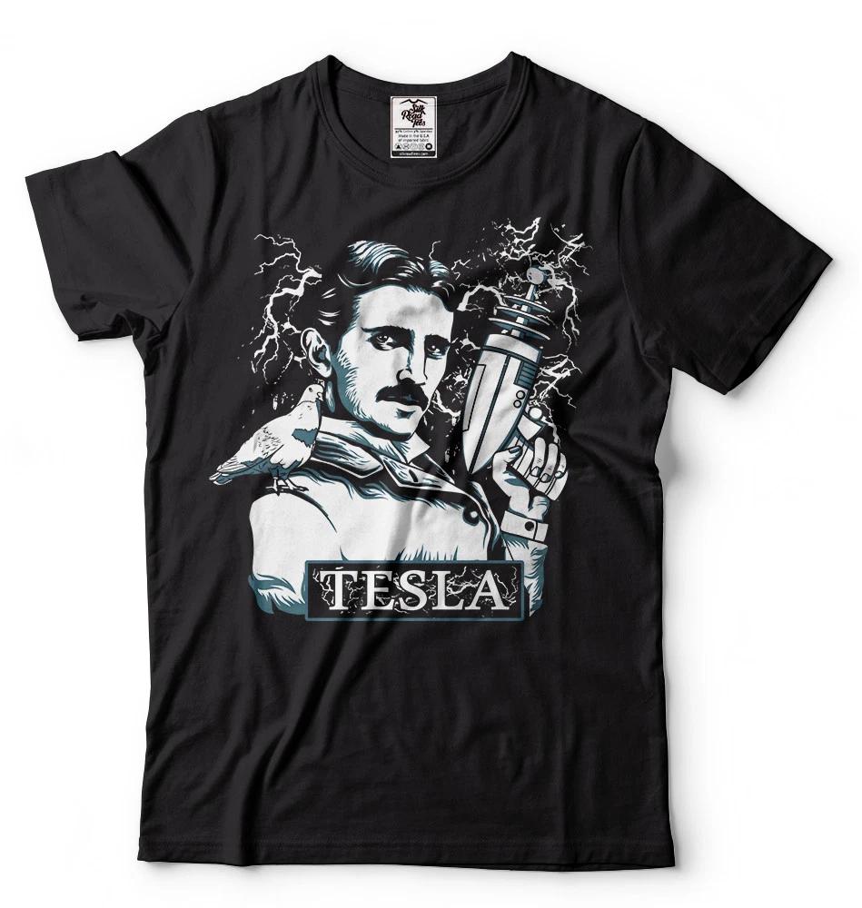Nikola Tesla T-shirt Tesla Electric Gun Tee Shirt Mens Funny T-shirt Tesla shirt M
Nikola Tesla T-shirt Tesla Electric Gun Tee Shirt Mens Funny T-shirt Tesla shirt M