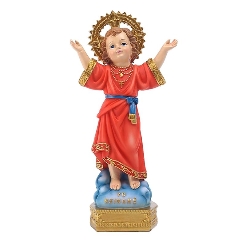 Holy Child Divine Jesus Figurine Divino 8-Inch Religious Statue Resin Decorations Shelf Tabletop Display Decor 1
Holy Child Divine Jesus Figurine Divino 8-Inch Religious Statue Resin Decorations Shelf Tabletop Display Decor 1