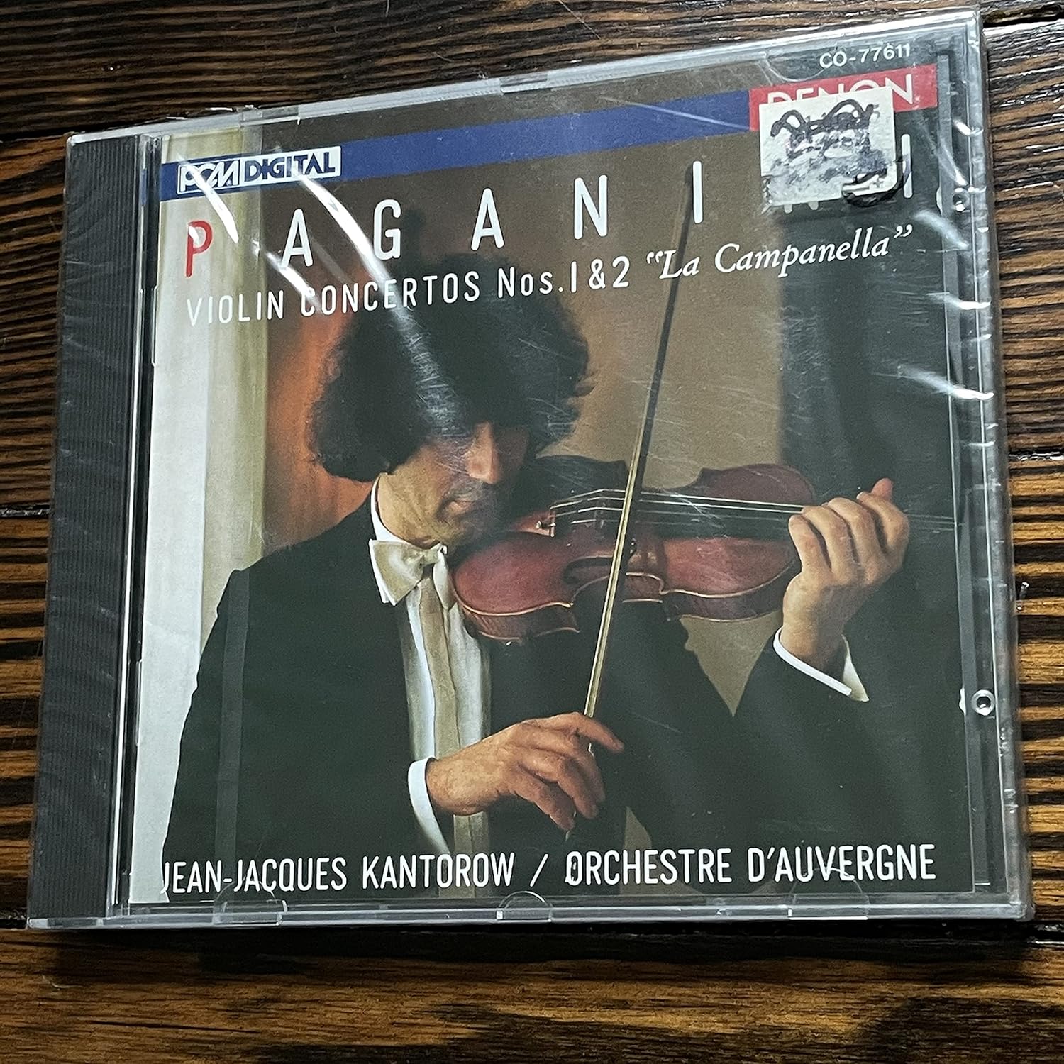 CD AUVERGNE CHAMBER ORCHESTRA, KANTORO - Paganini: Violin Concerto No. 1 and COCO73100 Japan ObiClassical Used
CD AUVERGNE CHAMBER ORCHESTRA, KANTORO - Paganini: Violin Concerto No. 1 and COCO73100 Japan ObiClassical Used