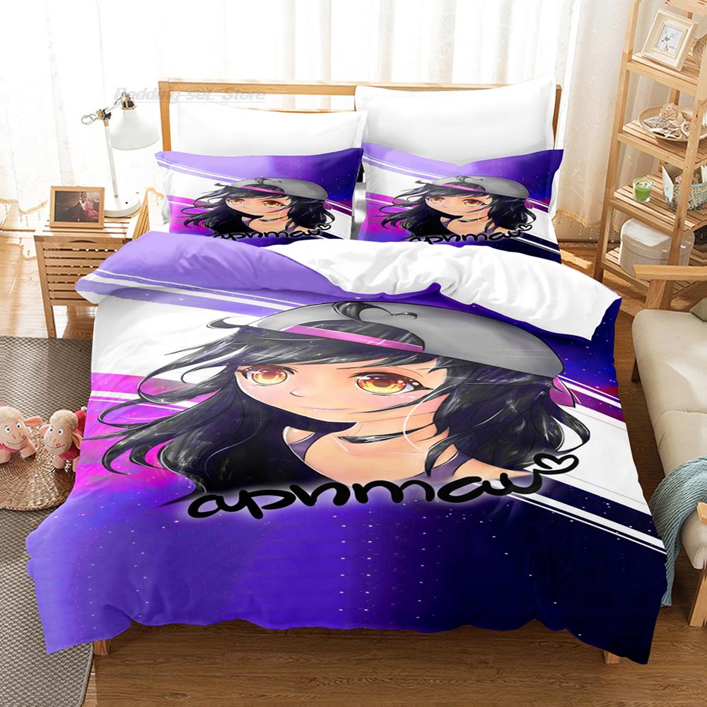 Aphmau Bedding Set Camas Duvet cover 2pcs Pillowcase Polyester 3D Print Yes 90gsm EU single(135x200cm)
Aphmau Bedding Set Camas Duvet cover 2pcs Pillowcase Polyester 3D Print Yes 90gsm EU single(135x200cm)