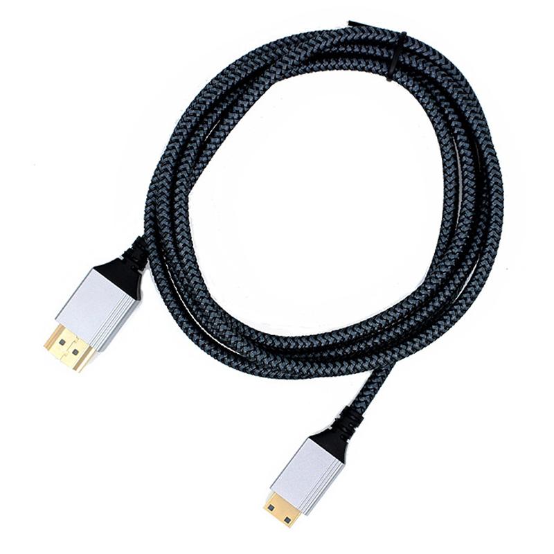 0.3m 4K HDMI to Mini HDMI Adapter Cable Gold-Plated HDTV Video Transfer Cord As Shown A
0.3m 4K HDMI to Mini HDMI Adapter Cable Gold-Plated HDTV Video Transfer Cord As Shown A