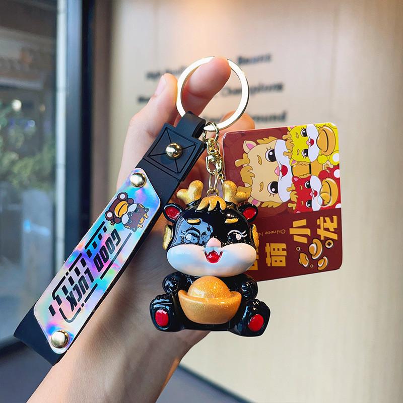Cartoon Resin Adorable Dragon Keychain Cute Bag Pendant For Couples чёрный
Cartoon Resin Adorable Dragon Keychain Cute Bag Pendant For Couples чёрный