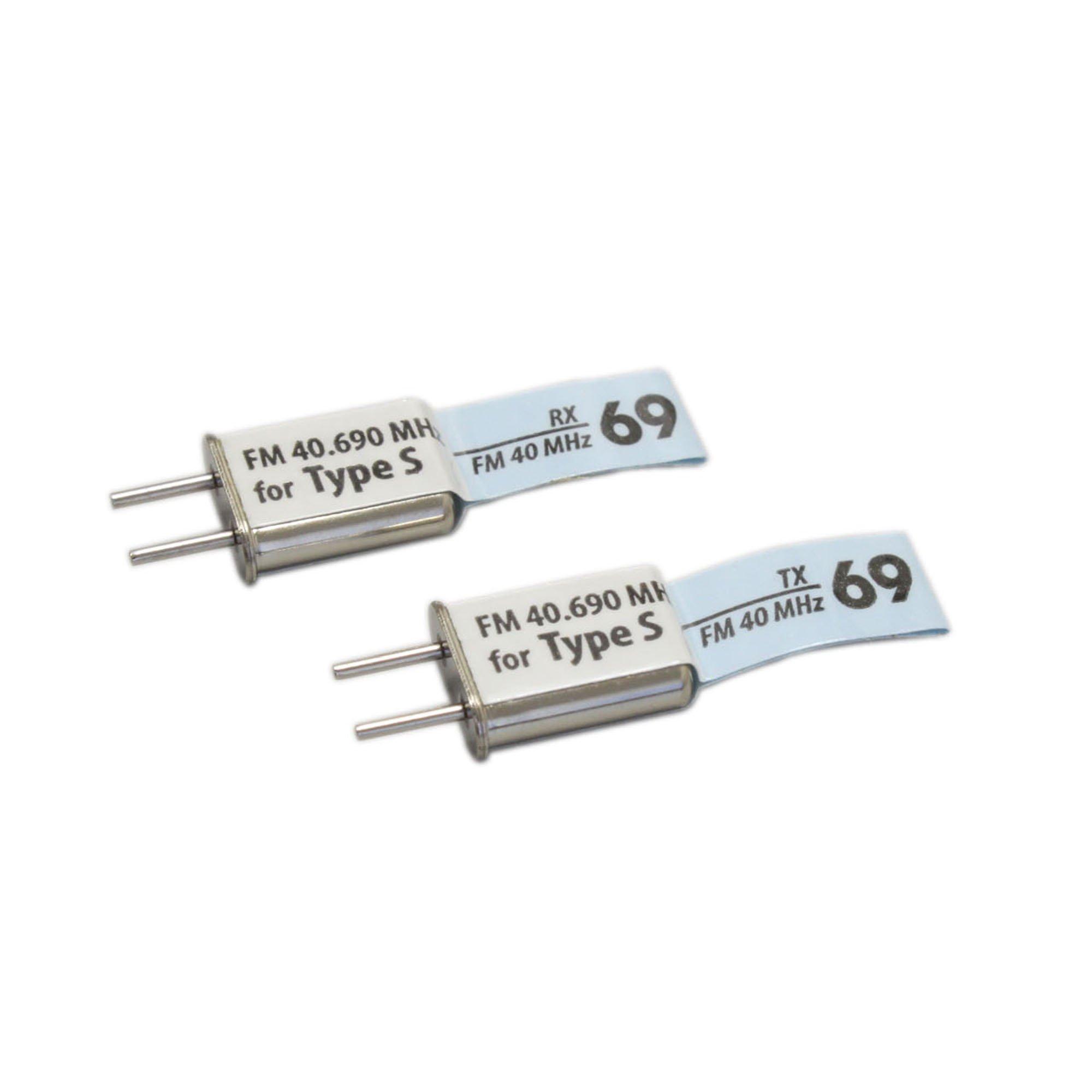 Kyosho Crystal Set Band Radio Control Parts FM40MHz-69 (for Sanwa) 36210-S69
Kyosho Crystal Set Band Radio Control Parts FM40MHz-69 (for Sanwa) 36210-S69