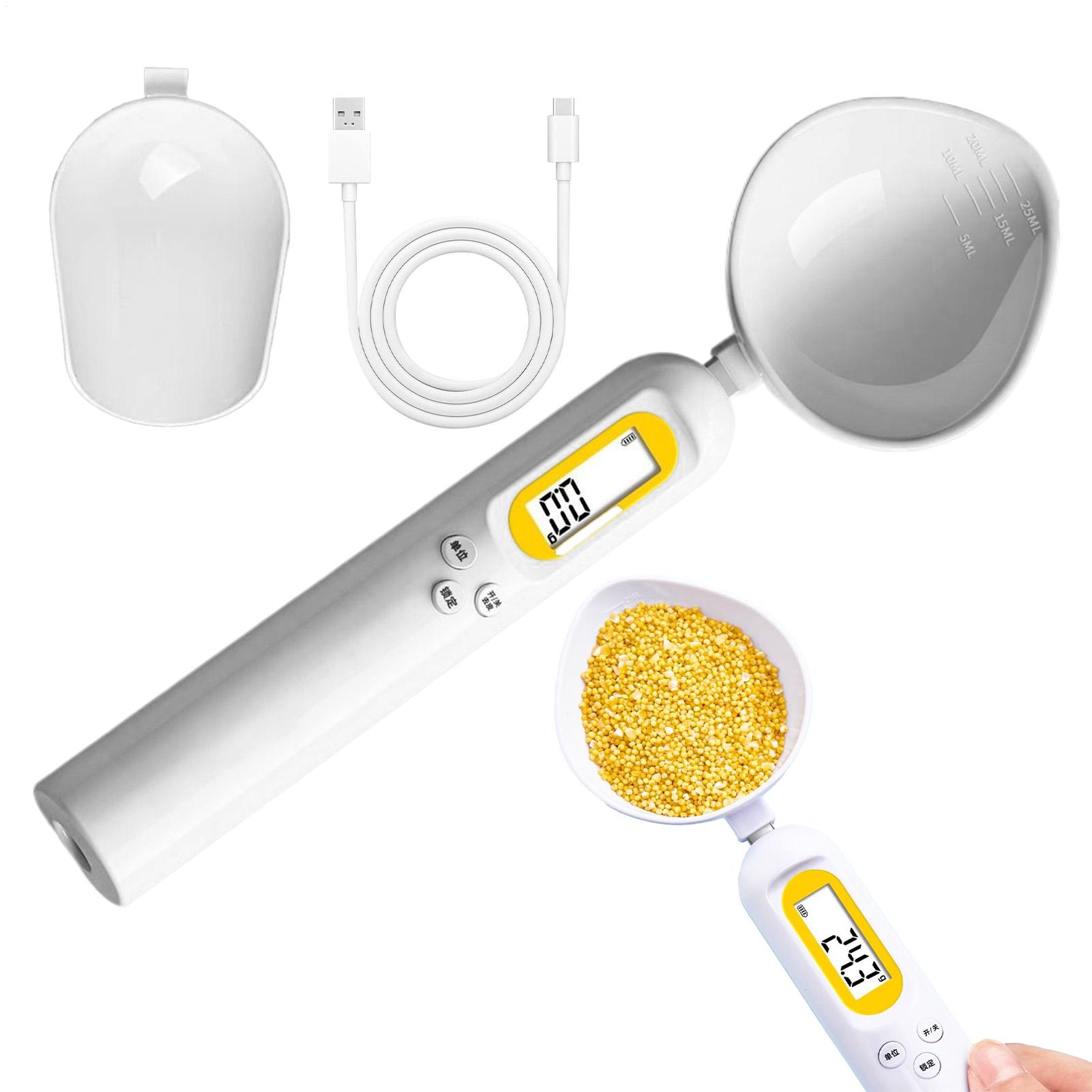 Digital Measuring Spoons Rechargeable LCD Kitchen Scale High Precision for Baking Coffee Protein Powder Supplement Cooking China Mainland
Digital Measuring Spoons Rechargeable LCD Kitchen Scale High Precision for Baking Coffee Protein Powder Supplement Cooking China Mainland