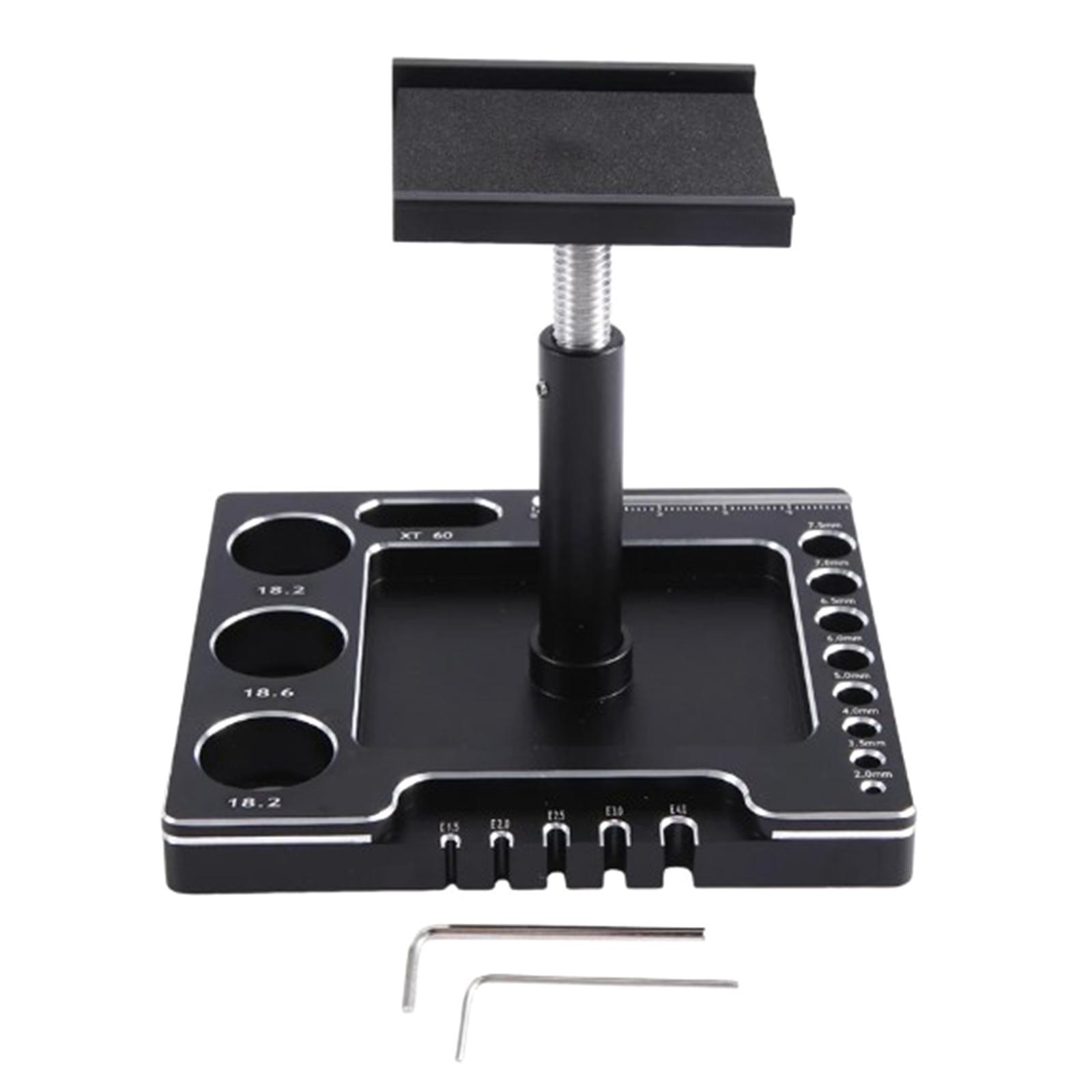 Remote Control Car Work Stand Aluminum Repair Workstation 360 Degree Rotation Lift Lower with Screw Tray for 1/12 1/16 Scale чорний
Remote Control Car Work Stand Aluminum Repair Workstation 360 Degree Rotation Lift Lower with Screw Tray for 1/12 1/16 Scale чорний