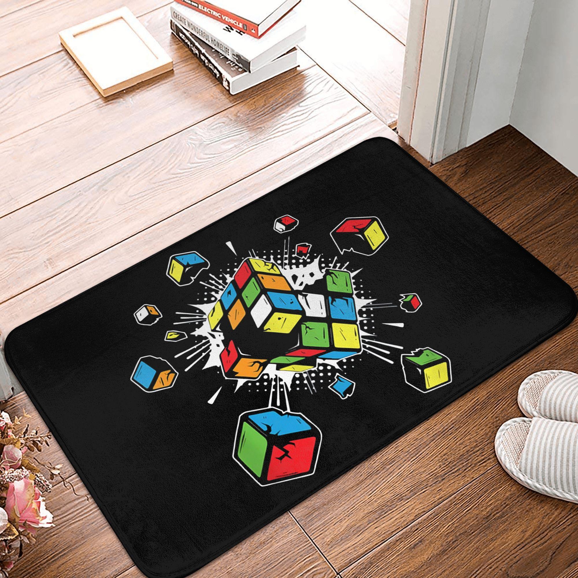 Math Rubiks Cube Floor Door Kitchen Bath Mat Anti-Slip Indoor Geek Teacher Gift Doormat Toilet Entrance Carpet Rug 40cmx60cm
Math Rubiks Cube Floor Door Kitchen Bath Mat Anti-Slip Indoor Geek Teacher Gift Doormat Toilet Entrance Carpet Rug 40cmx60cm