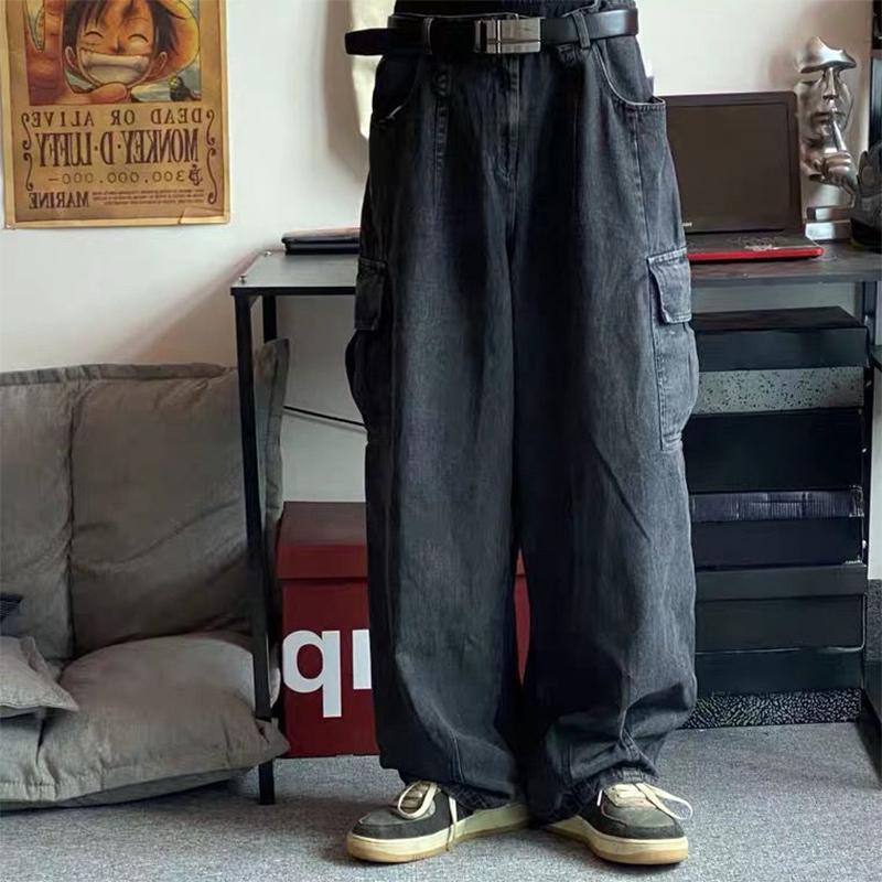 Baggy Jeans Men s Oversize Cargo Korean Black Wide Leg Pants Streetwear Hip Hop Harajuku Male Fashion Straight Denim Pants S синий
Baggy Jeans Men s Oversize Cargo Korean Black Wide Leg Pants Streetwear Hip Hop Harajuku Male Fashion Straight Denim Pants S синий