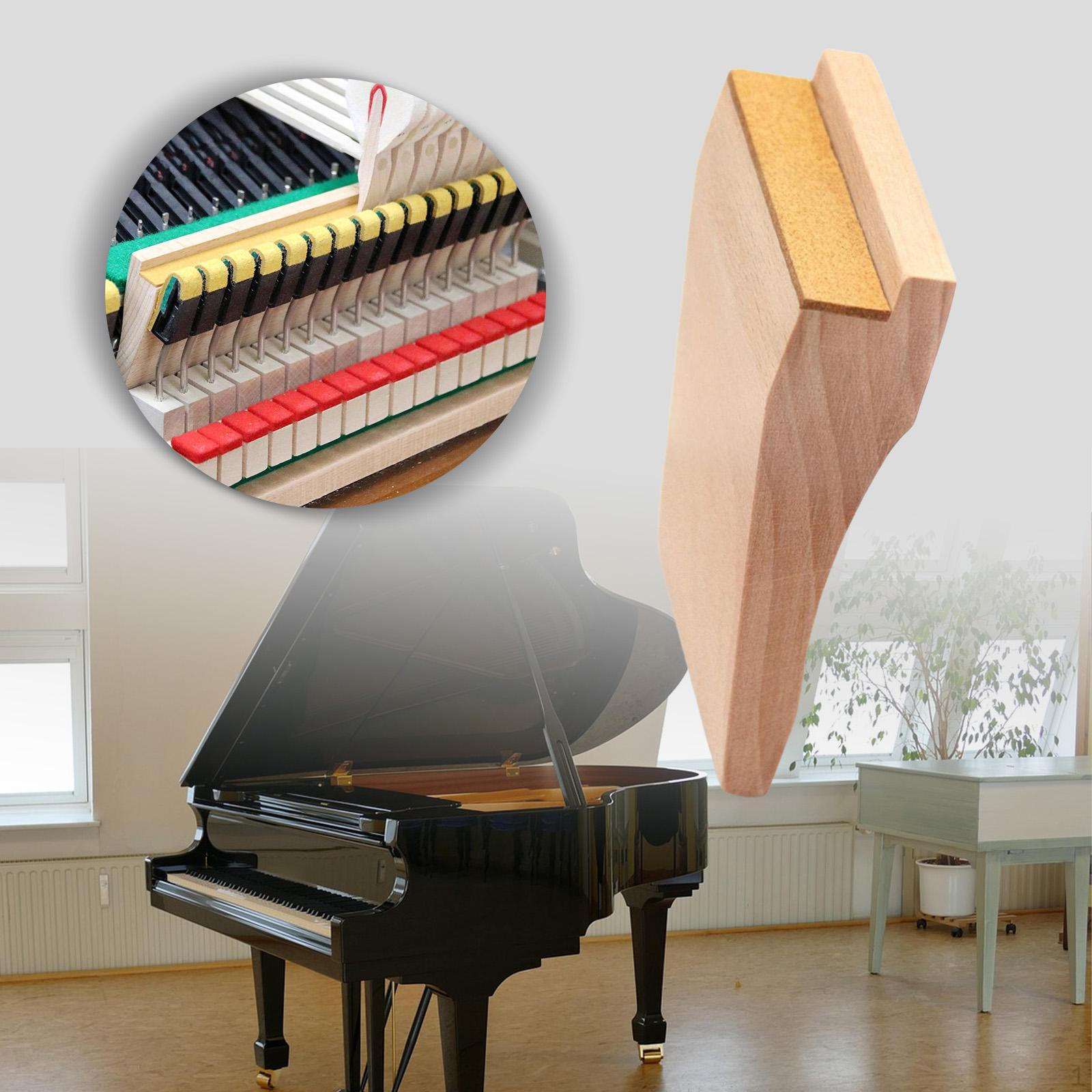 Wooden Piano Tuning Board Mallet Tool Voicing Repair for Studio Style B
Wooden Piano Tuning Board Mallet Tool Voicing Repair for Studio Style B
