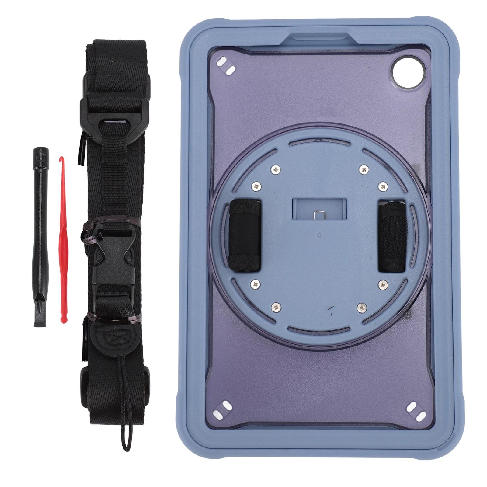 Tablet Shockproof Case Multifunction Tablet Protective Cover with Hand Strap Stand Shoulder Strap світло-синій колір
Tablet Shockproof Case Multifunction Tablet Protective Cover with Hand Strap Stand Shoulder Strap світло-синій колір