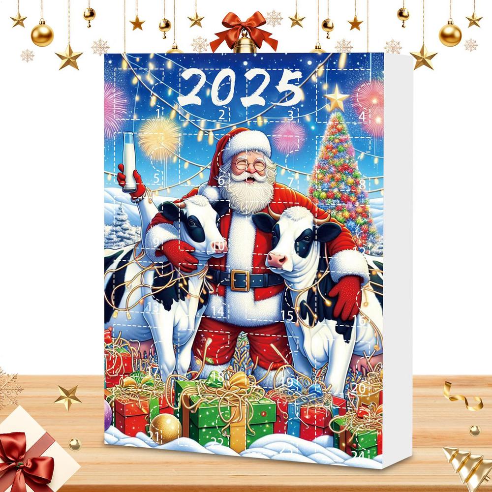 Christmas Calendars Cute 24 Cow Advent Christmas Calendar Cartoon Ornament Toy Festive Decor For Holiday Kids Classroom Tree M
Christmas Calendars Cute 24 Cow Advent Christmas Calendar Cartoon Ornament Toy Festive Decor For Holiday Kids Classroom Tree M