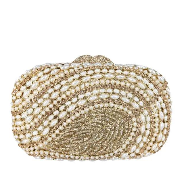 Boutique De FGG Women Feather Crystal Clutch Evening Purse Ladies Party Dinner Rhinestone Handbags Bridal Wedding Beaded Handbag Mini Size
Boutique De FGG Women Feather Crystal Clutch Evening Purse Ladies Party Dinner Rhinestone Handbags Bridal Wedding Beaded Handbag Mini Size