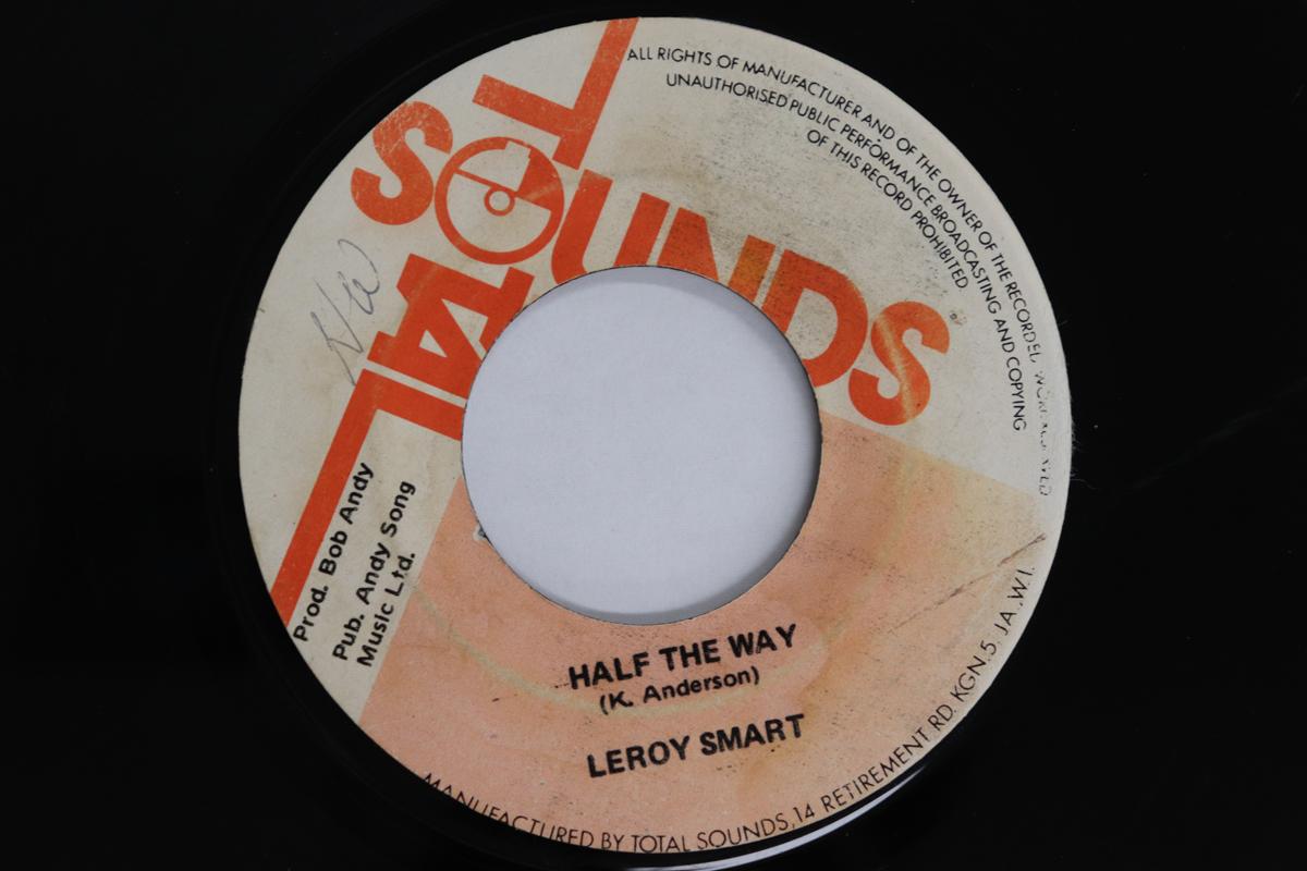 7-дюймовая пластинка LEROY SMART - Half The Way none Total Sounds Jamaica Reggae, Ska & Dub Used
7-дюймовая пластинка LEROY SMART - Half The Way none Total Sounds Jamaica Reggae, Ska & Dub Used
