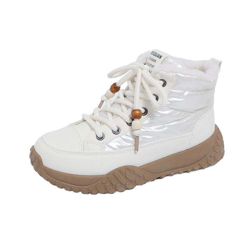 Women s Large Size Soft Sole Winter Warm Fur One Anti-slip Snow Boots Padded Lined Ankle Boots Windproof Outdoor Sports High Top Cotton Boots 35 бежевий
Women s Large Size Soft Sole Winter Warm Fur One Anti-slip Snow Boots Padded Lined Ankle Boots Windproof Outdoor Sports High Top Cotton Boots 35 бежевий