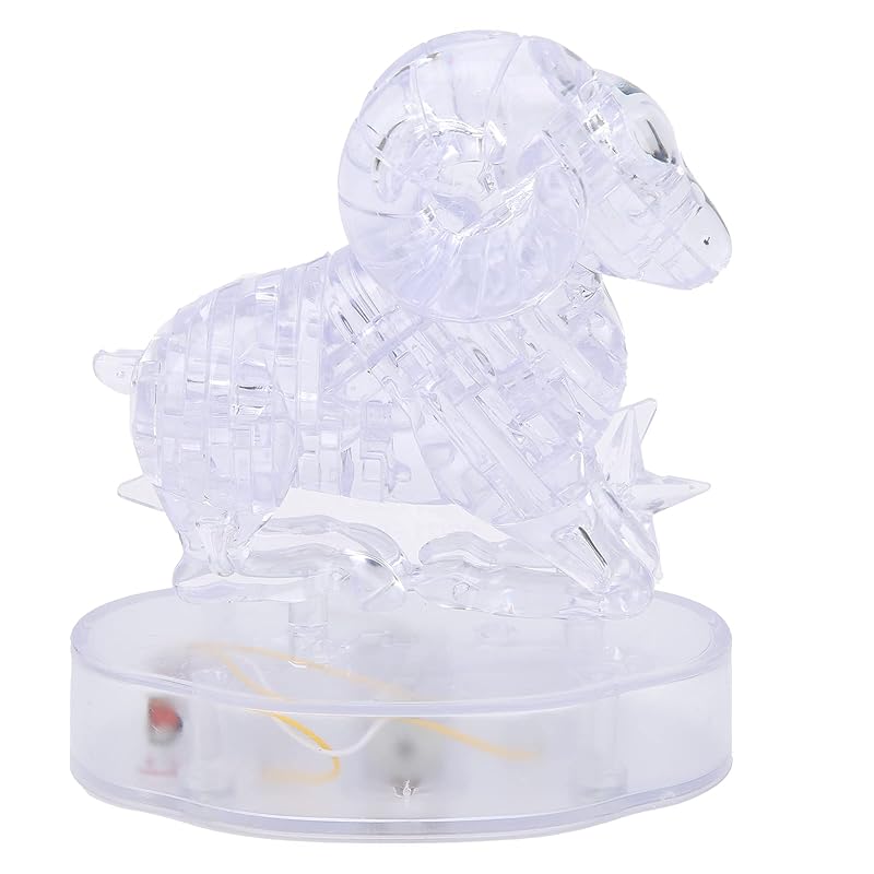 Crystal puzzle, exquisite 3D crystal puzzle, colorful lights, perfect for holiday parties and family gatherings (Aries)
Crystal puzzle, exquisite 3D crystal puzzle, colorful lights, perfect for holiday parties and family gatherings (Aries)