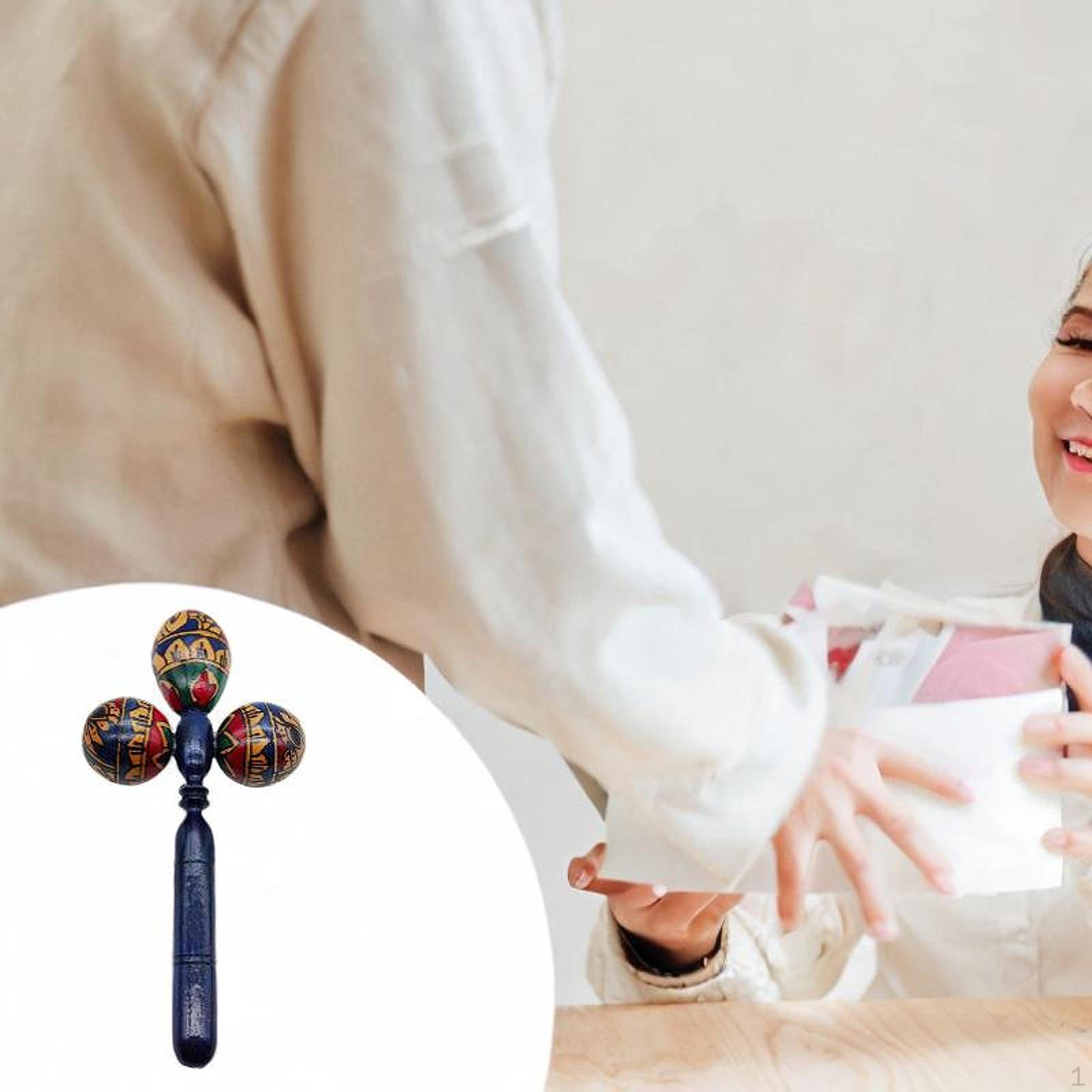 Марака африканский музыкальный инструмент с тройной головкой и чистым звуком деревянный шейкер румба перкуссия
Марака африканский музыкальный инструмент с тройной головкой и чистым звуком деревянный шейкер румба перкуссия