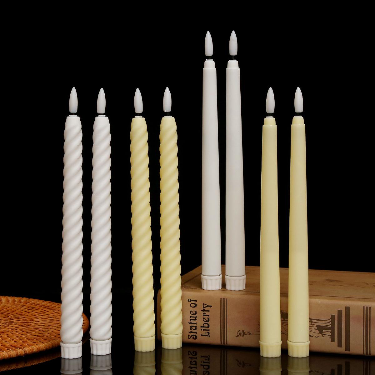 LED Electronic Candle Light for Halloween, Weddings, and Restaurants Four AAA Batteries
LED Electronic Candle Light for Halloween, Weddings, and Restaurants Four AAA Batteries
