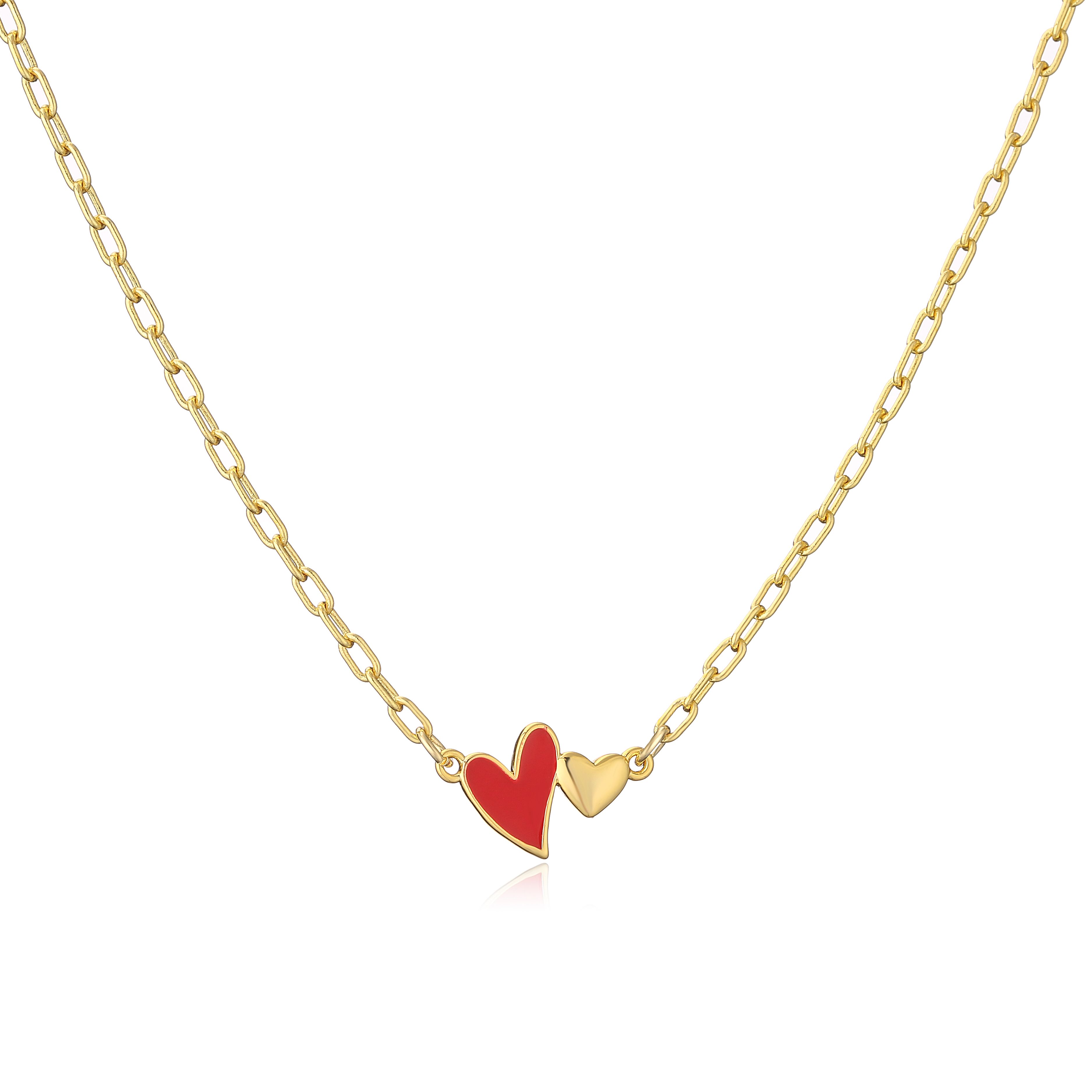 HECHENG,Sweet Cute Heart Pendant Chocker Necklace For Women Clavicle Chain Choker New Fashion Trendy Zircon Gift Party 1 piece&38cm красный
HECHENG,Sweet Cute Heart Pendant Chocker Necklace For Women Clavicle Chain Choker New Fashion Trendy Zircon Gift Party 1 piece&38cm красный