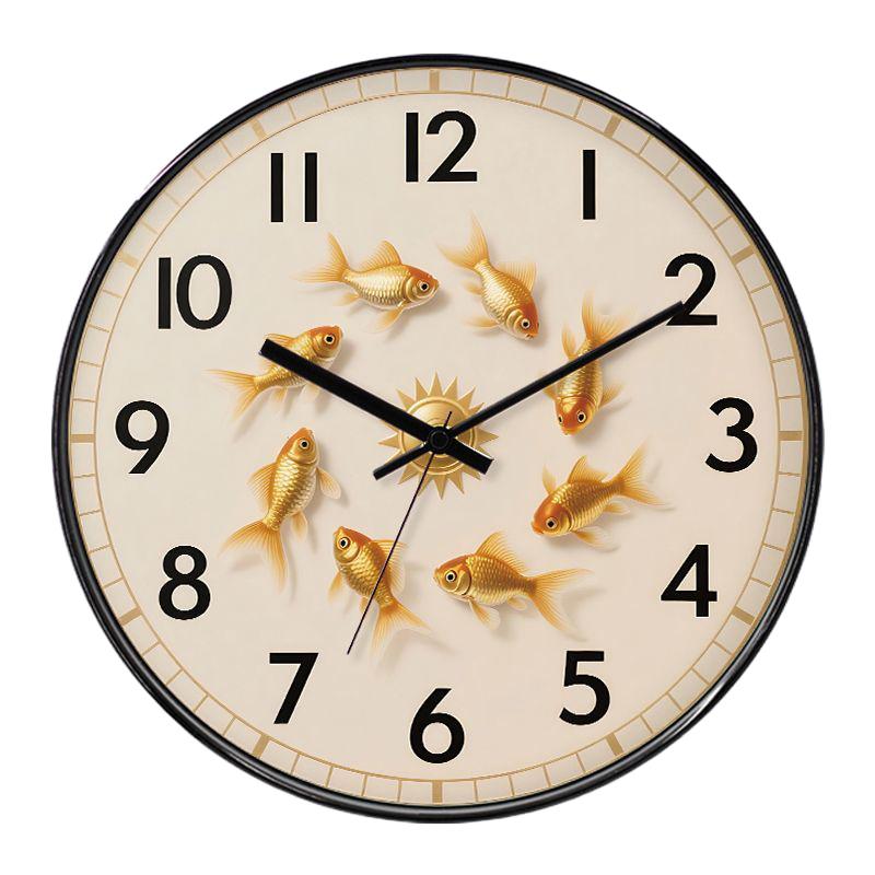 Lucky Goldfish Wall Clock Silent Wall Watch Feng Shui Art Home Decor Creative Gift For Family Housewarming (as the picture,8 inch)
Lucky Goldfish Wall Clock Silent Wall Watch Feng Shui Art Home Decor Creative Gift For Family Housewarming (as the picture,8 inch)