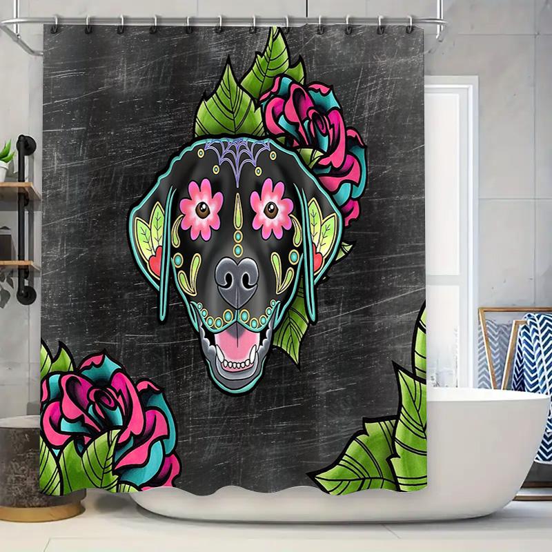 Dog Shower Curtain Set Waterproof Vintage German Shepherd Decor Bathroom Fabric Artistic Pet Lover Gift Home Textile W60H190(CM)-1 Pcs
Dog Shower Curtain Set Waterproof Vintage German Shepherd Decor Bathroom Fabric Artistic Pet Lover Gift Home Textile W60H190(CM)-1 Pcs