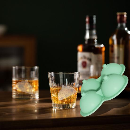 Silicone Ice Tray Bourbon Ice Cube Molds Semi-circle Shape Leak Proof Sphere Ice Ball Maker for Whiskey Cocktails Iced Drinks
Silicone Ice Tray Bourbon Ice Cube Molds Semi-circle Shape Leak Proof Sphere Ice Ball Maker for Whiskey Cocktails Iced Drinks
