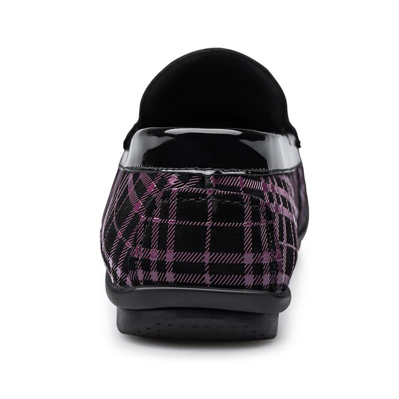 Fashion plaid casual men s shoes driving leather shoes green comfortable breathable Doudou shoes 45 бордовий
Fashion plaid casual men s shoes driving leather shoes green comfortable breathable Doudou shoes 45 бордовий