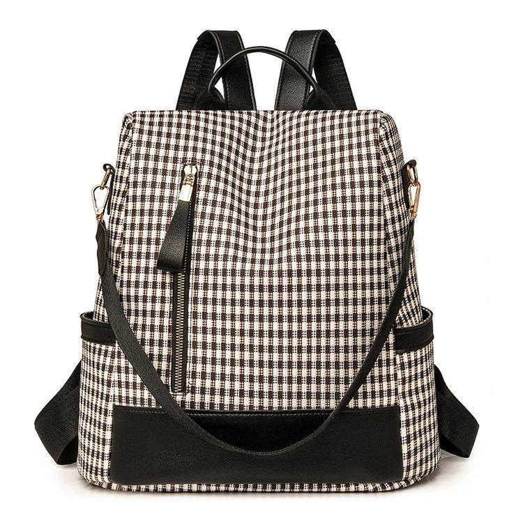 Рюкзак в клетку с принтом, женская сумка на плечо, легкая дорожная сумка большой вместимости коричневый
Рюкзак в клетку с принтом, женская сумка на плечо, легкая дорожная сумка большой вместимости коричневый