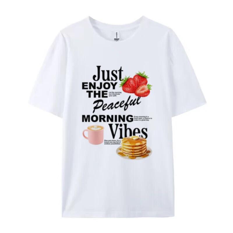 Oversized Y2k Aesthetic Breakfast TShirt for Women Short Sleeve Streetwear Fashion Top Cute Brunch Foodie Shirt Unisex Clothing S
Oversized Y2k Aesthetic Breakfast TShirt for Women Short Sleeve Streetwear Fashion Top Cute Brunch Foodie Shirt Unisex Clothing S