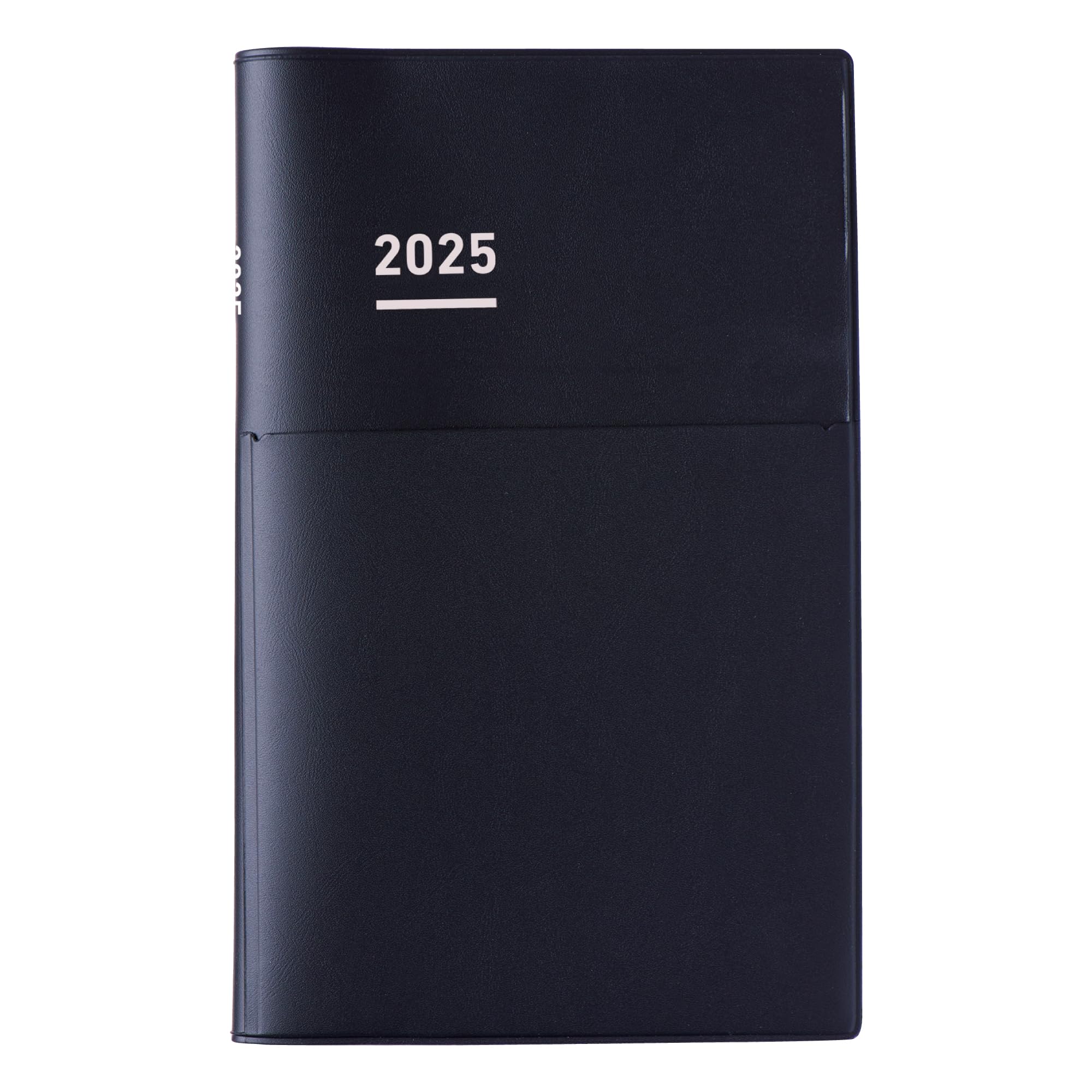 KOKUYO Jibun Techo Biz mini planner 2025 Monthly Weekly B6 Slim Matte Black Starting in December 2024 Ni-JBM1D-25
KOKUYO Jibun Techo Biz mini planner 2025 Monthly Weekly B6 Slim Matte Black Starting in December 2024 Ni-JBM1D-25