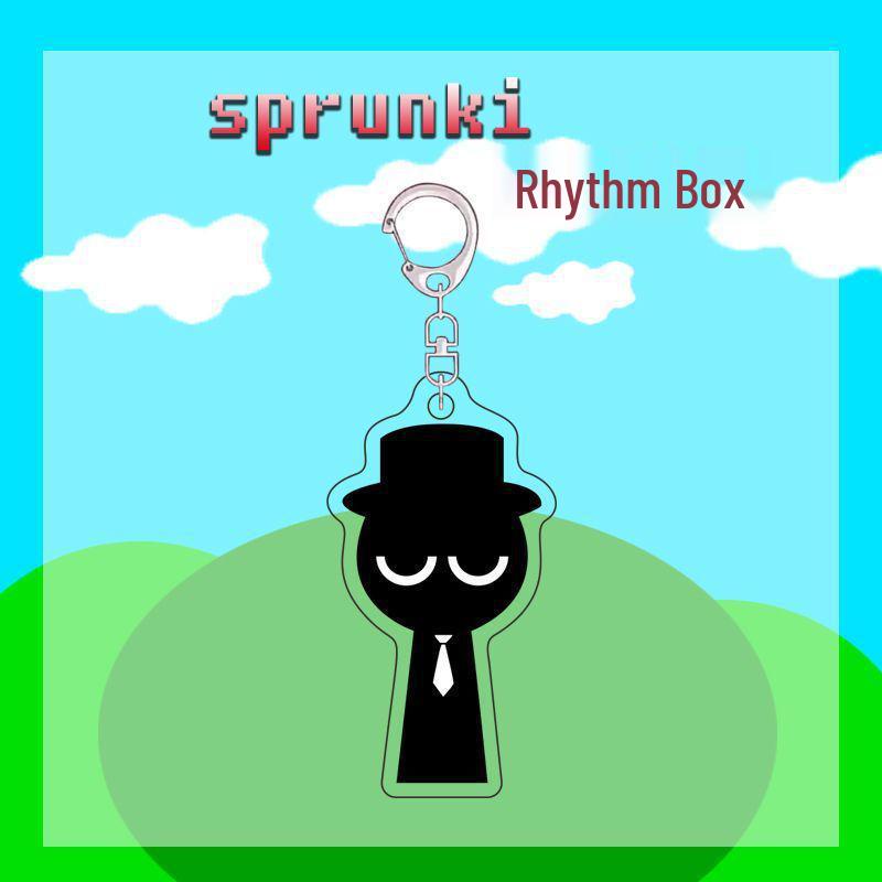 Брелок Ритм-бокс Sprunki: Милый двухслойный акриловый мультяшный кулон для студентов
Брелок Ритм-бокс Sprunki: Милый двухслойный акриловый мультяшный кулон для студентов
