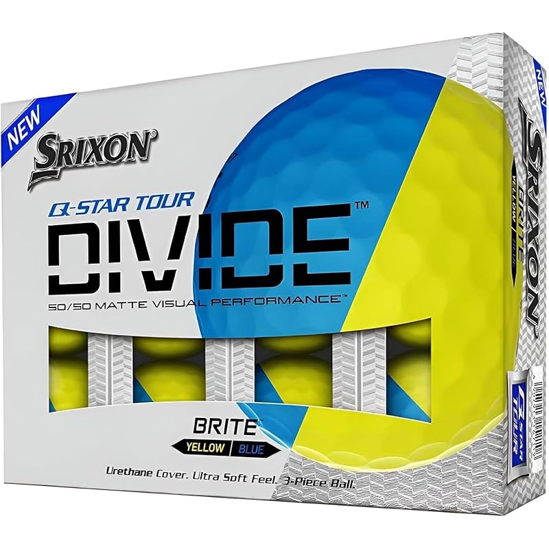 Srixon 2020 Q-STAR TOUR DIVIDE golf ball yellow x blue Fluorescent/matte 1 dozen (12 balls total) Directly imported from USA yellow/blue
Srixon 2020 Q-STAR TOUR DIVIDE golf ball yellow x blue Fluorescent/matte 1 dozen (12 balls total) Directly imported from USA yellow/blue