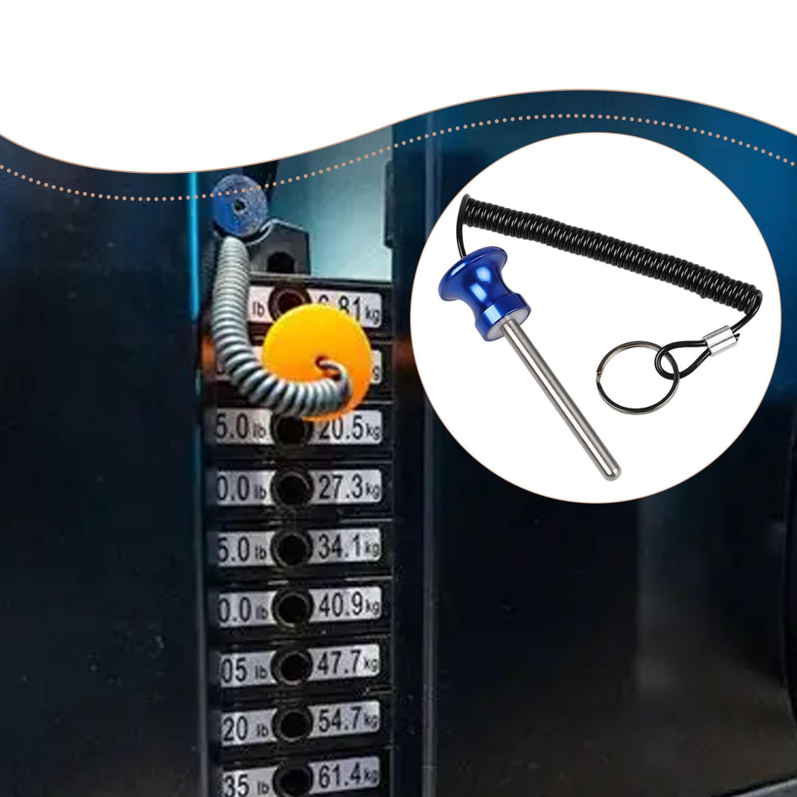 Weight Stack Pin Fitness Accessories Aluminum Alloy Professional Practical Universal Premium синій
Weight Stack Pin Fitness Accessories Aluminum Alloy Professional Practical Universal Premium синій