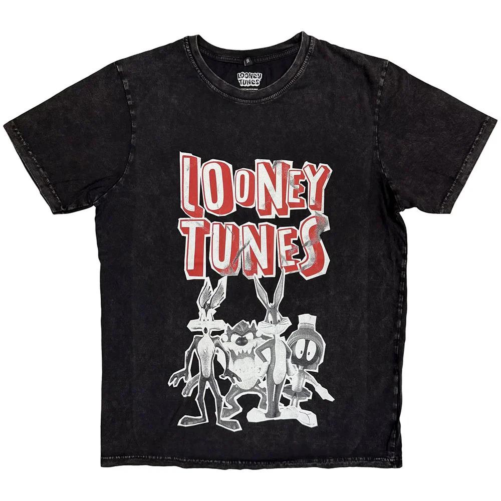 Looney Tunes Stone Wash T-Shirt: Characters Black & White (Black) OFFICIAL NEW S
Looney Tunes Stone Wash T-Shirt: Characters Black & White (Black) OFFICIAL NEW S
