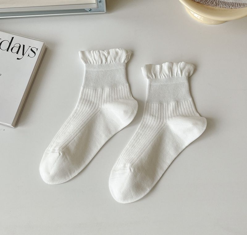 Lolita Fungus Girl Piles Up Socks Style Korean Socks Pure Cotton Mid-Leg Socks Trendy Lace Socks one size fits all чистий білий колір
Lolita Fungus Girl Piles Up Socks Style Korean Socks Pure Cotton Mid-Leg Socks Trendy Lace Socks one size fits all чистий білий колір