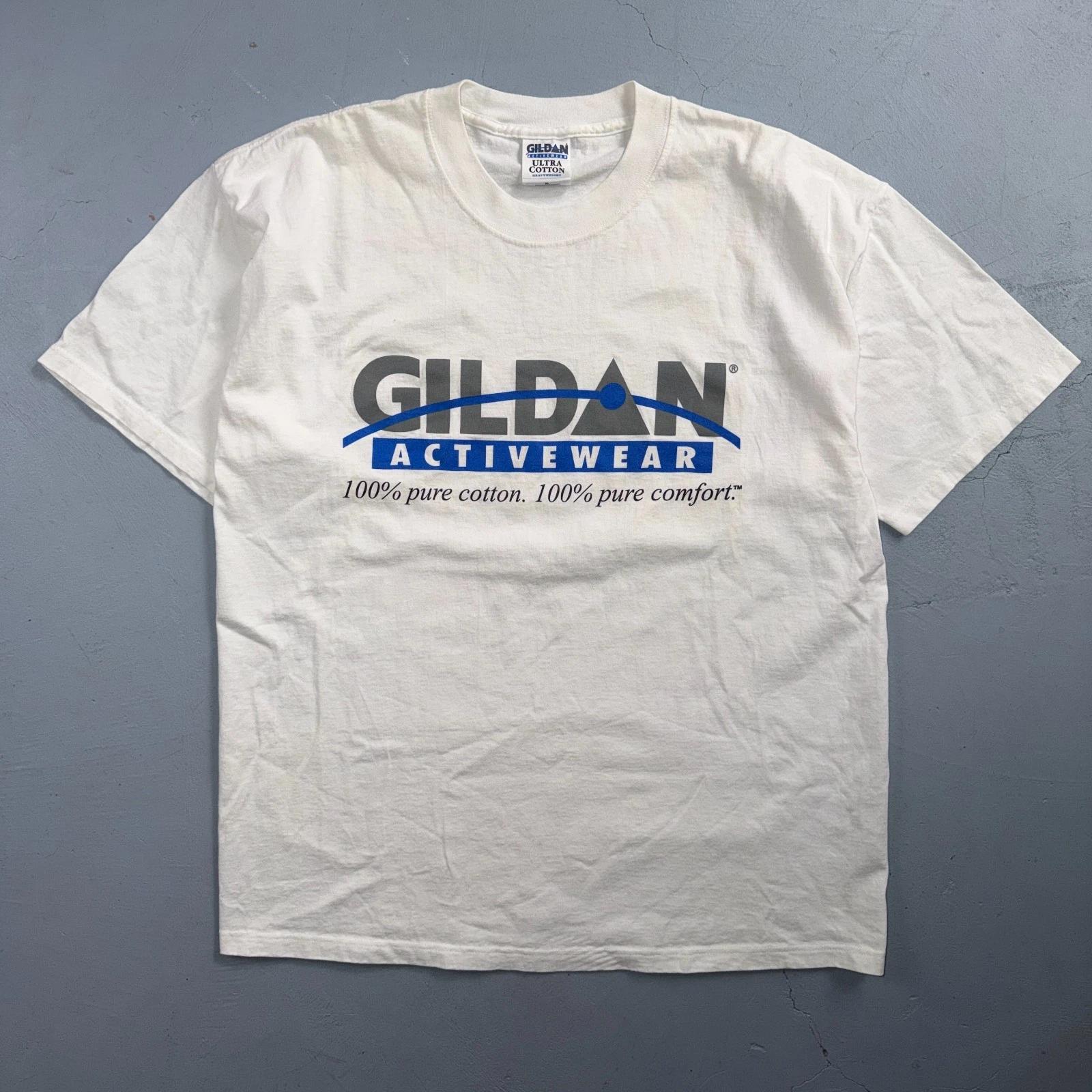 Gildan Logo Promo Y2K VTG T Shirt Graphic On Shirt Tag 2000s RARE Music Classic L
Gildan Logo Promo Y2K VTG T Shirt Graphic On Shirt Tag 2000s RARE Music Classic L