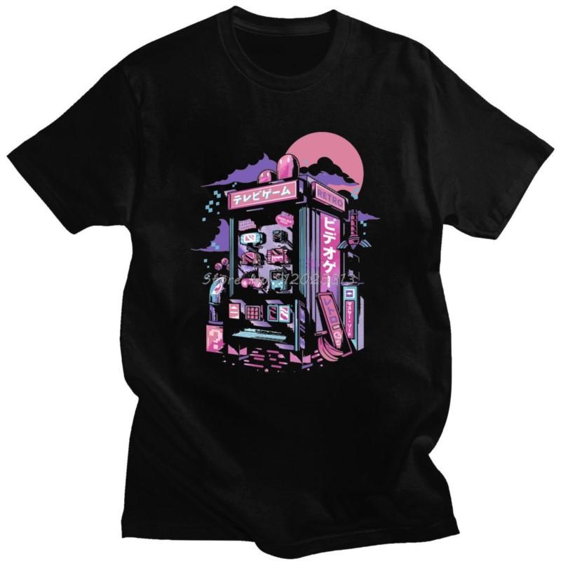 T-shirt Harajuku Vaporwave Tshirt Retro Gaming Machine Special Oversized Short Sleeve T Shirt men Cotton Tees 5XL різнокольоровий
T-shirt Harajuku Vaporwave Tshirt Retro Gaming Machine Special Oversized Short Sleeve T Shirt men Cotton Tees 5XL різнокольоровий