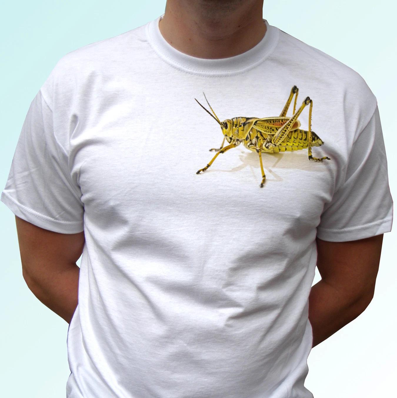 Grasshopper white kids boys T-Shirt insect animal locust top - s s kids baby sizes 150
Grasshopper white kids boys T-Shirt insect animal locust top - s s kids baby sizes 150