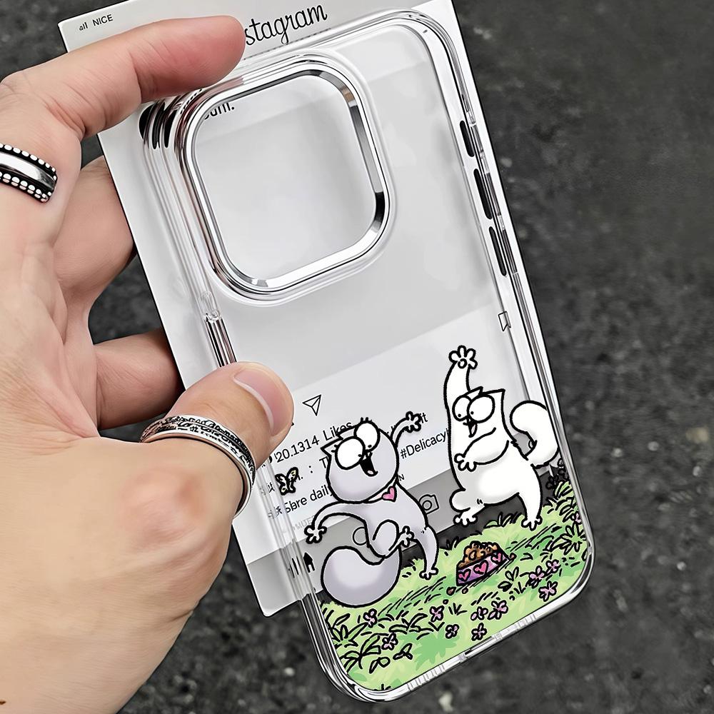 Cute S-Simons-Cat New Phone Case For Xiaomi Redmi Note 15 14 13 14c 13c 12 11 12s 12c 10c 10 9 Pro Plus 4G 5G Transparent Cover Redmi 13 4G
Cute S-Simons-Cat New Phone Case For Xiaomi Redmi Note 15 14 13 14c 13c 12 11 12s 12c 10c 10 9 Pro Plus 4G 5G Transparent Cover Redmi 13 4G