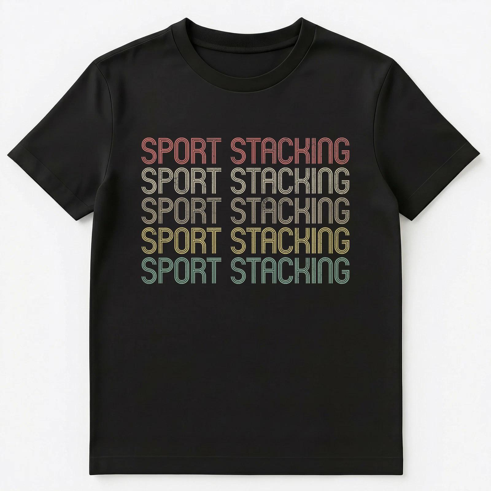 Retro Style Sport Stacking Unisex T-Shirt 4XL
Retro Style Sport Stacking Unisex T-Shirt 4XL