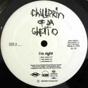 12inch Record CHILLDRIN OF DA GHETTO - I m Right RDAA646781 RCA 1996 US Rap & Hip-Hop/R&B Used
12inch Record CHILLDRIN OF DA GHETTO - I m Right RDAA646781 RCA 1996 US Rap & Hip-Hop/R&B Used