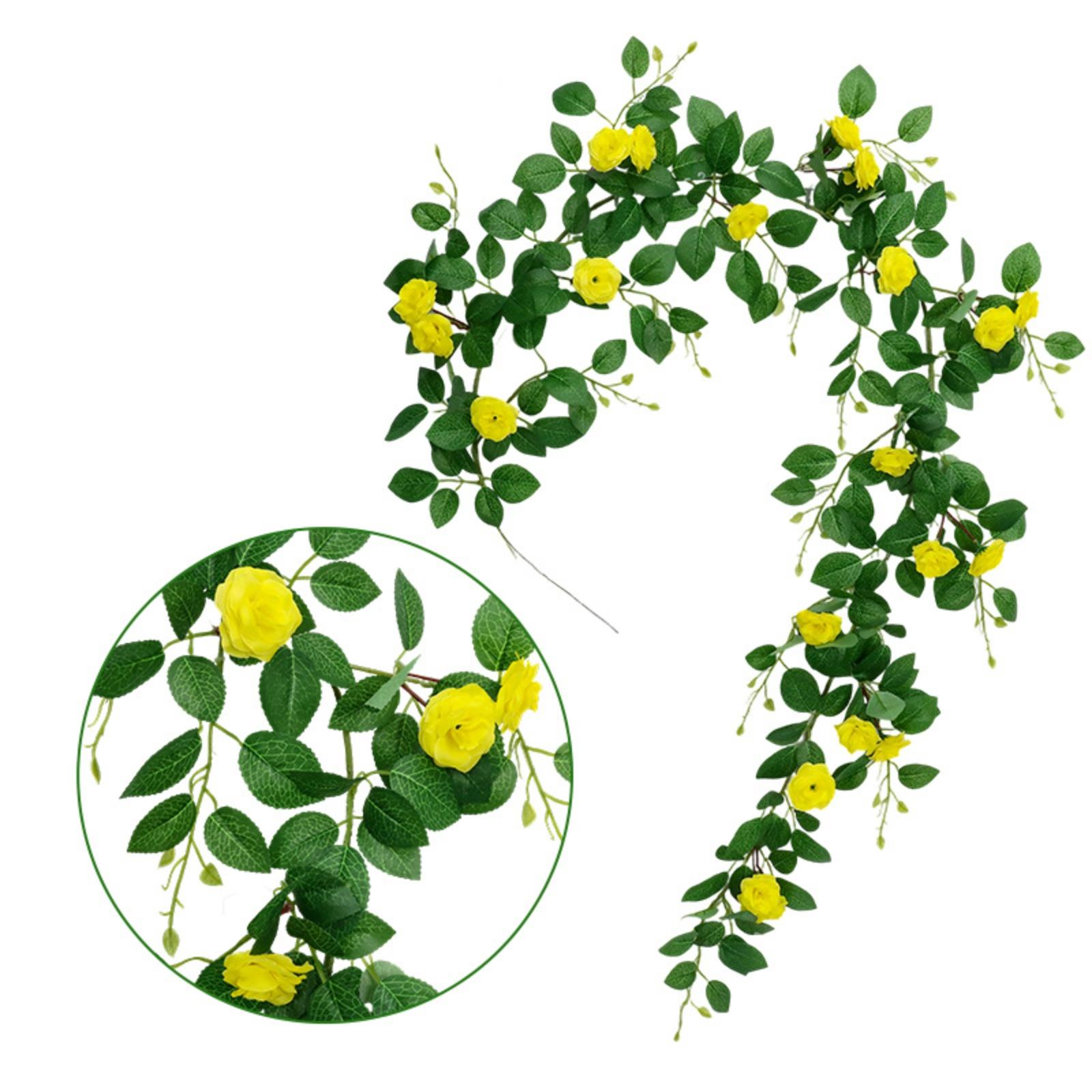 1,8 м Искусственная цветочная лоза, Искусственная цветочная лоза, Пластиковый цветок, Маскировка трубы, Украшение балкона One Size жёлтый
1,8 м Искусственная цветочная лоза, Искусственная цветочная лоза, Пластиковый цветок, Маскировка трубы, Украшение балкона One Size жёлтый