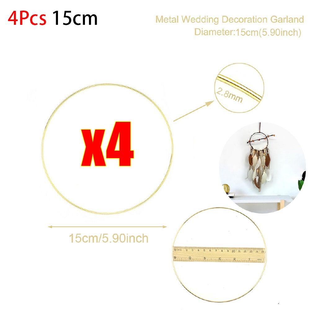 1/2/4Pcs Flower Garland Holder Gold Metal Ring Hoop Wedding Wind Chime Wreath Frame
1/2/4Pcs Flower Garland Holder Gold Metal Ring Hoop Wedding Wind Chime Wreath Frame