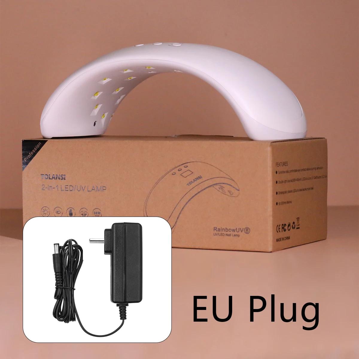 Лампа для ногтей Вилка США/Европа Белый светодиод 36 Вт Для ногтей С экраном УФ-отверждение Нога С таймером Гель Под стол Портативный Высокая мощность Лак EU Plug
Лампа для ногтей Вилка США/Европа Белый светодиод 36 Вт Для ногтей С экраном УФ-отверждение Нога С таймером Гель Под стол Портативный Высокая мощность Лак EU Plug