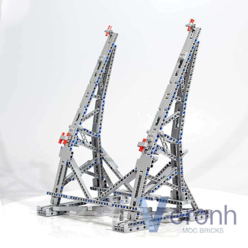 407 PCS Millennium Star Ship Building Blocks MOC Vertical Display Stand Compatible with 75192 Falcon Ultimate Collector s Model светло-серый
407 PCS Millennium Star Ship Building Blocks MOC Vertical Display Stand Compatible with 75192 Falcon Ultimate Collector s Model светло-серый