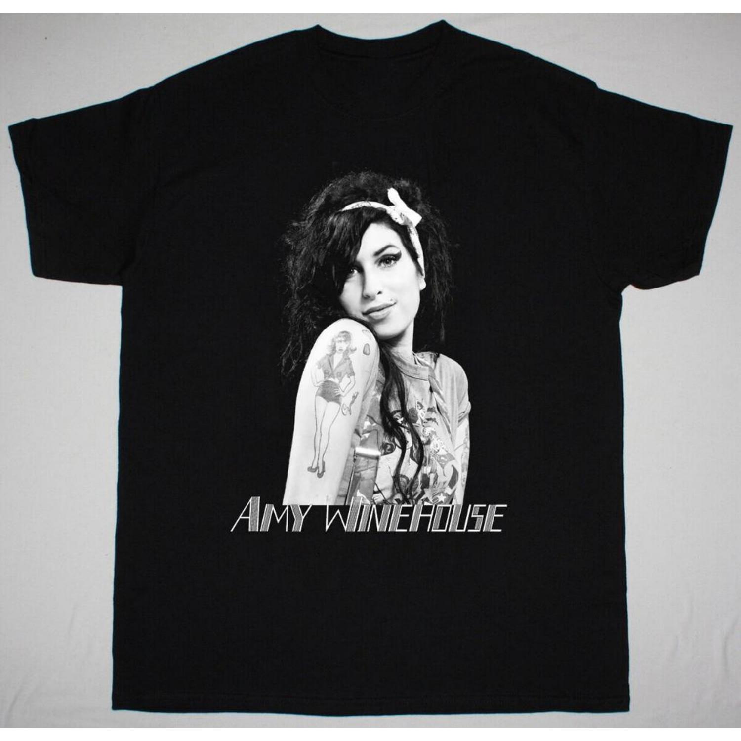 NEW Amy Winehouse Retro Short Sleeve Cotton Black All Size T-Shirt Unisex T-Shirt XXXXXL
NEW Amy Winehouse Retro Short Sleeve Cotton Black All Size T-Shirt Unisex T-Shirt XXXXXL
