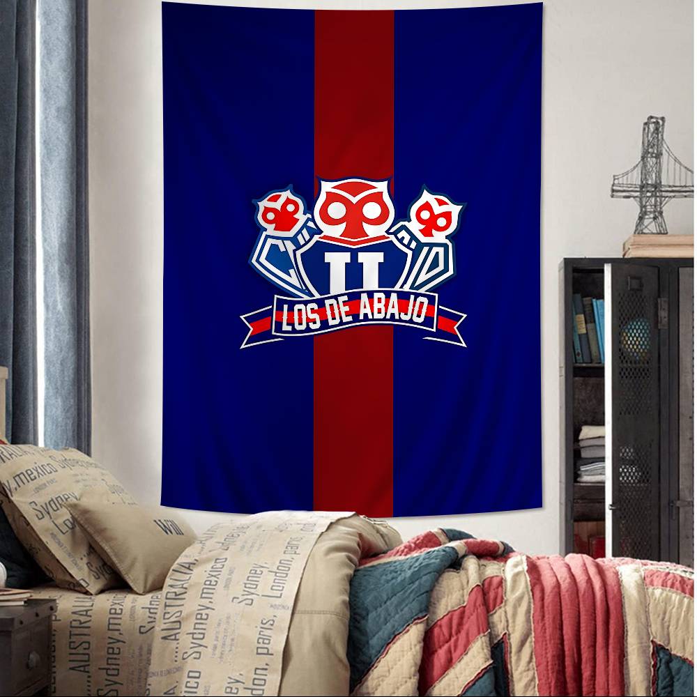 Chile UUniversity Logo Colorful Tapestry Wall Hanging Hanging Tarot Hippie Wall Rugs Dorm Wall Art Decor 74x94cm(29x37in)
Chile UUniversity Logo Colorful Tapestry Wall Hanging Hanging Tarot Hippie Wall Rugs Dorm Wall Art Decor 74x94cm(29x37in)