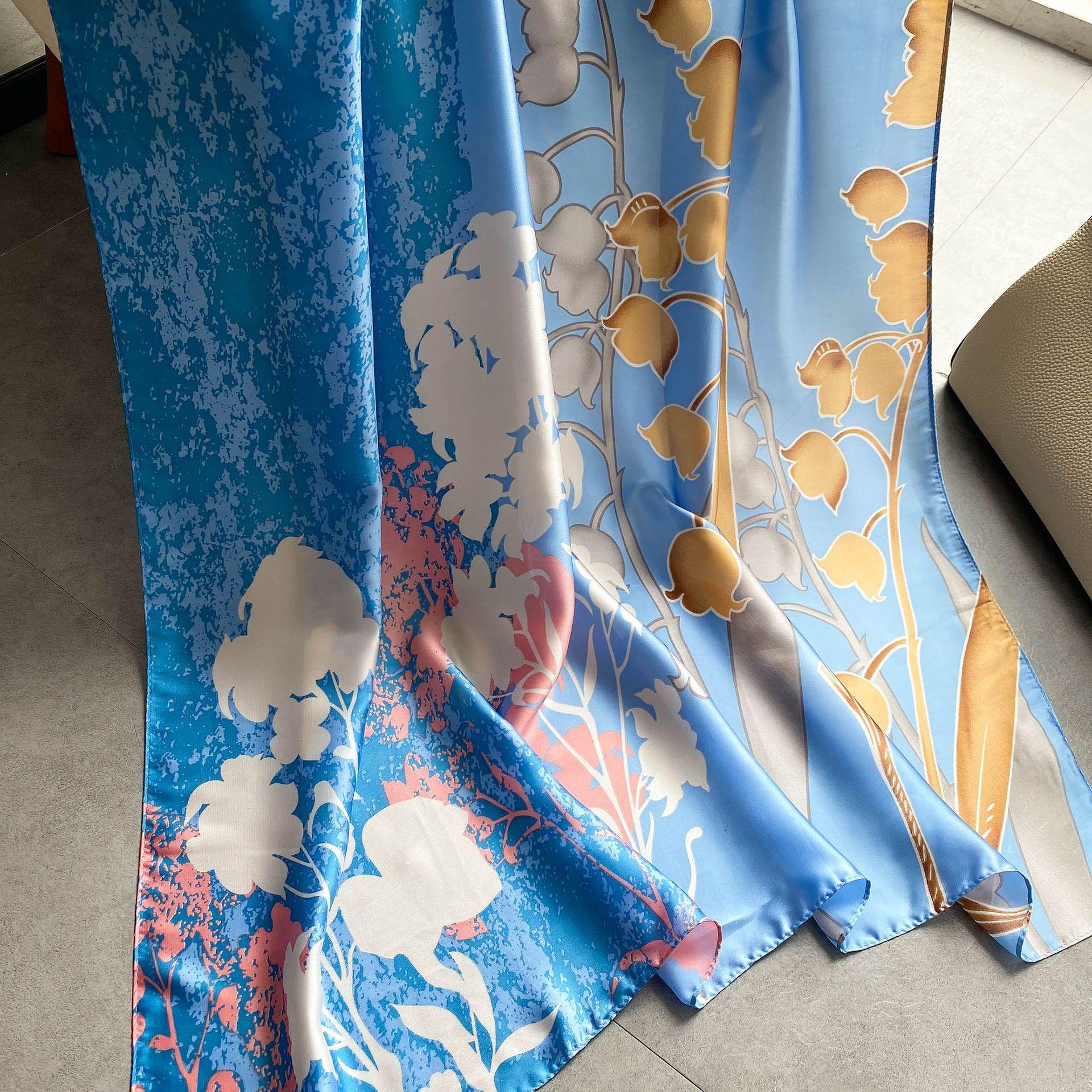 Высококачественные роскошные шелковые шарфы, повязка на голову, шарфы, шейный шарф для женщин, шелковый шарф с цепочкой, женская декоративная шаль 180-90cm
Высококачественные роскошные шелковые шарфы, повязка на голову, шарфы, шейный шарф для женщин, шелковый шарф с цепочкой, женская декоративная шаль 180-90cm