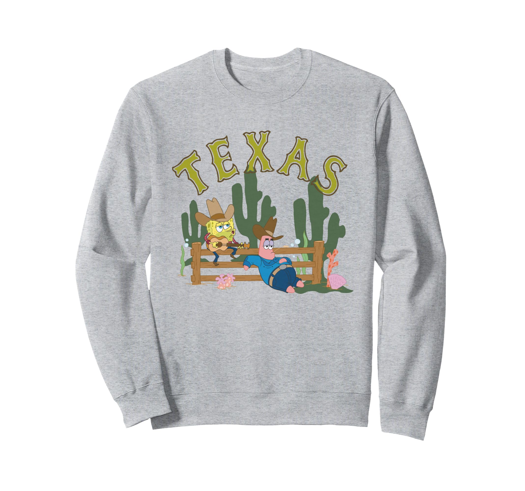 SpongeBob SquarePants Texas Duo Sweatshirt
SpongeBob SquarePants Texas Duo Sweatshirt